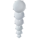pandoo Coperchio in Silicone - Bianco