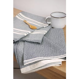 Framsohn Tea Towel - Diamond - Grey