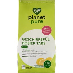 PLANET PURE Pastilles pour Lave-Vaisselle - 120 pièces