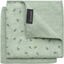 Set di 2 Panni Lavapiatti in Microfibra, Jade Green