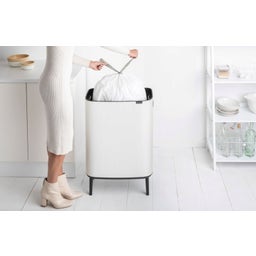 brabantia Bo Touch Bin Hi 60 L - White