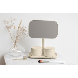 brabantia Spegel med Förvaringsfack - Soft Beige