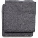 Set di 2 Panni Lavapiatti in Microfibra, Dark Grey