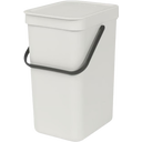 Poubelle Sort & Go 12 L, Light Grey