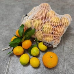 Ensemble de 3 Sacs Filet En Coton Biologique - 1 kit