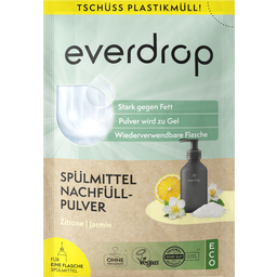 everdrop Liquide Vaisselle en Poudre - Sachet - 25 g