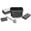 SinkSide Cleaning Set - Caddy, 2 Spray Bottles & 3 Microfibre Cloths